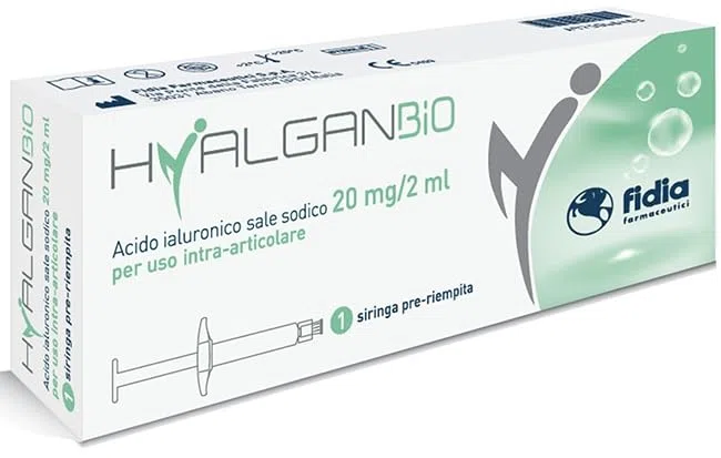 Fidia Farmaceutici Siringa Hyalganbio Intra-articolare 20mg 2 Ml