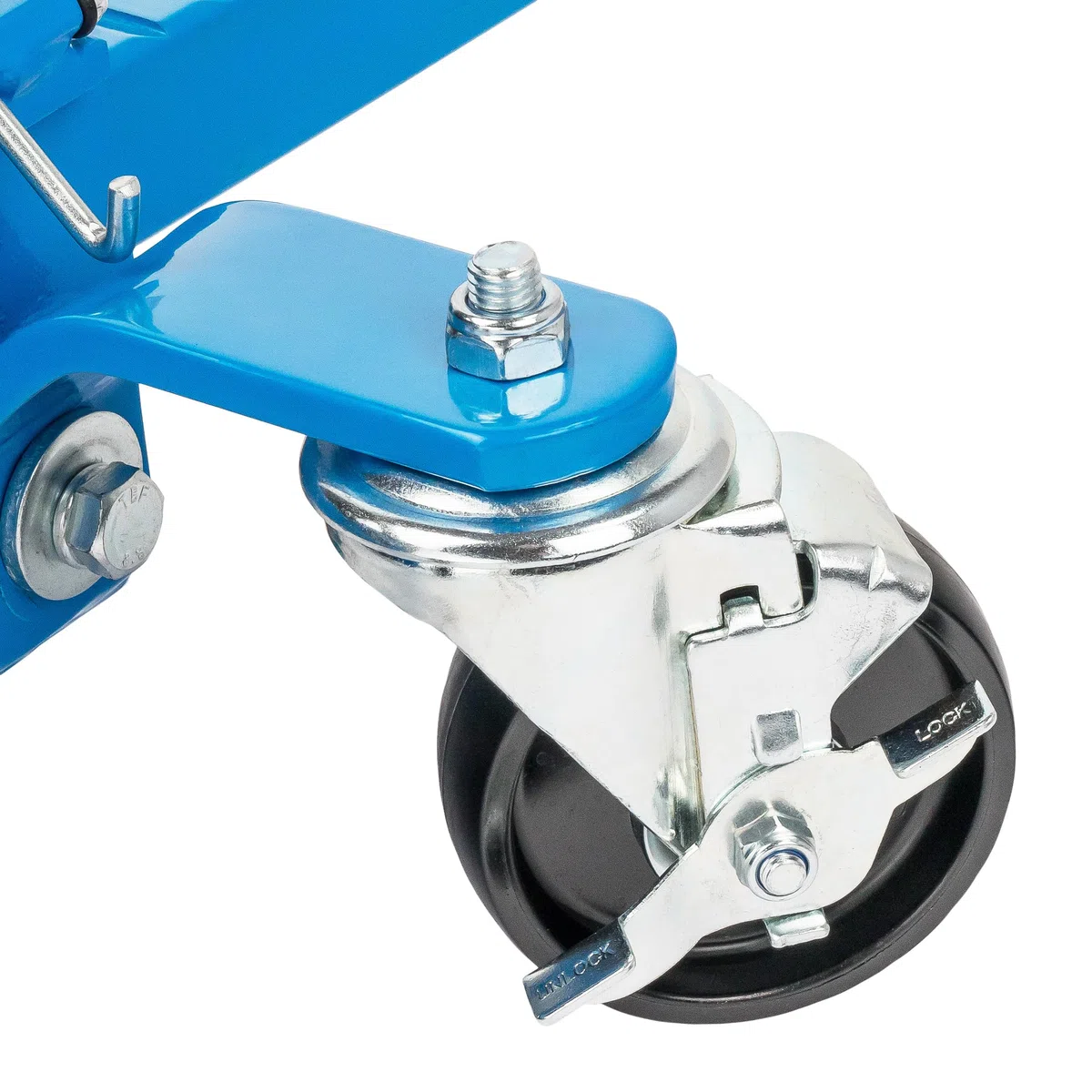 Stix WR-01-1x - Sollevatore meccanico per auto con capacità di carico 680 kg - Sollevatore per auto fino a 330 mm di larghezza pneumatici - per officina e garage