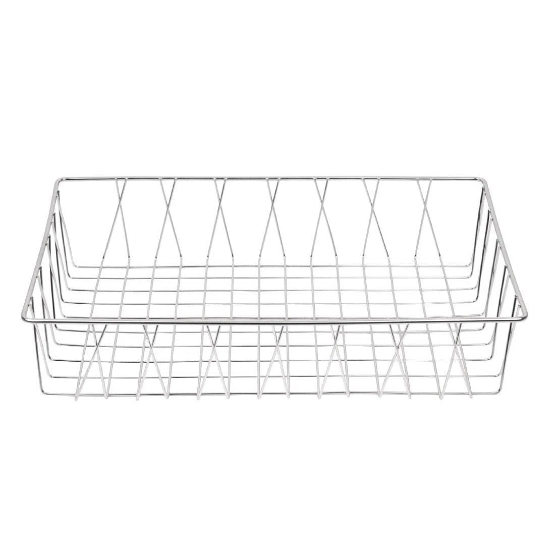Olympia gm223 Cestino Display, St/St, 450 mm x 300 mm x 100 mm