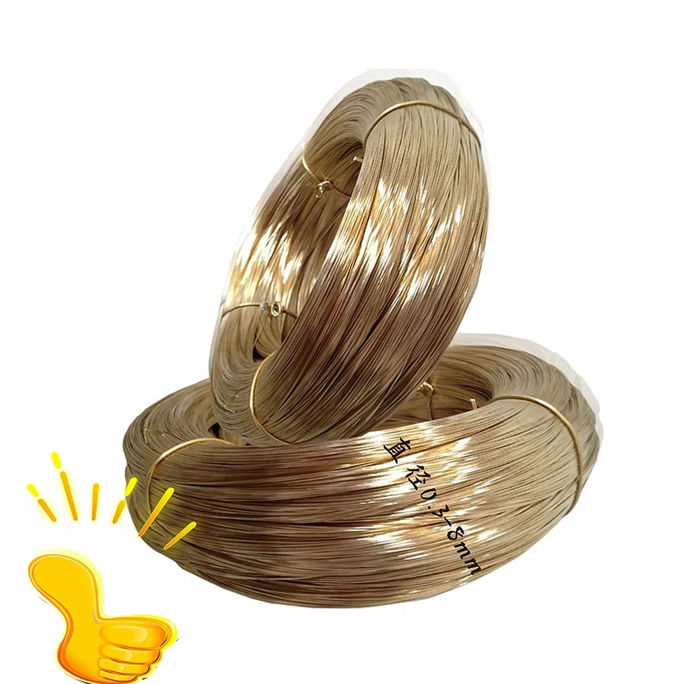 ONECHANCE Filo di Ottone Nudo Resistente all'Appannamento Filo di Gioielli Filo di Metallico, Utilizzato per Industria, Hardware, Creazione di Gioielli Color Morbido Size 16 Gauge/1.3mm - 500g