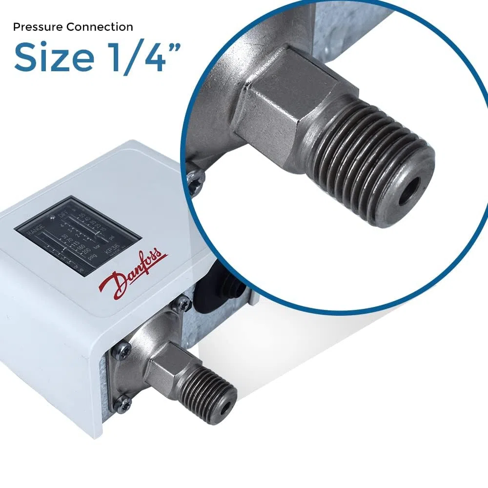 060110866 | 060-110866 | DANFOSS KP36 PRESSOSTATO, PRESSIONE G1/4 MASCHIO CON, 17 BAR, SPDT