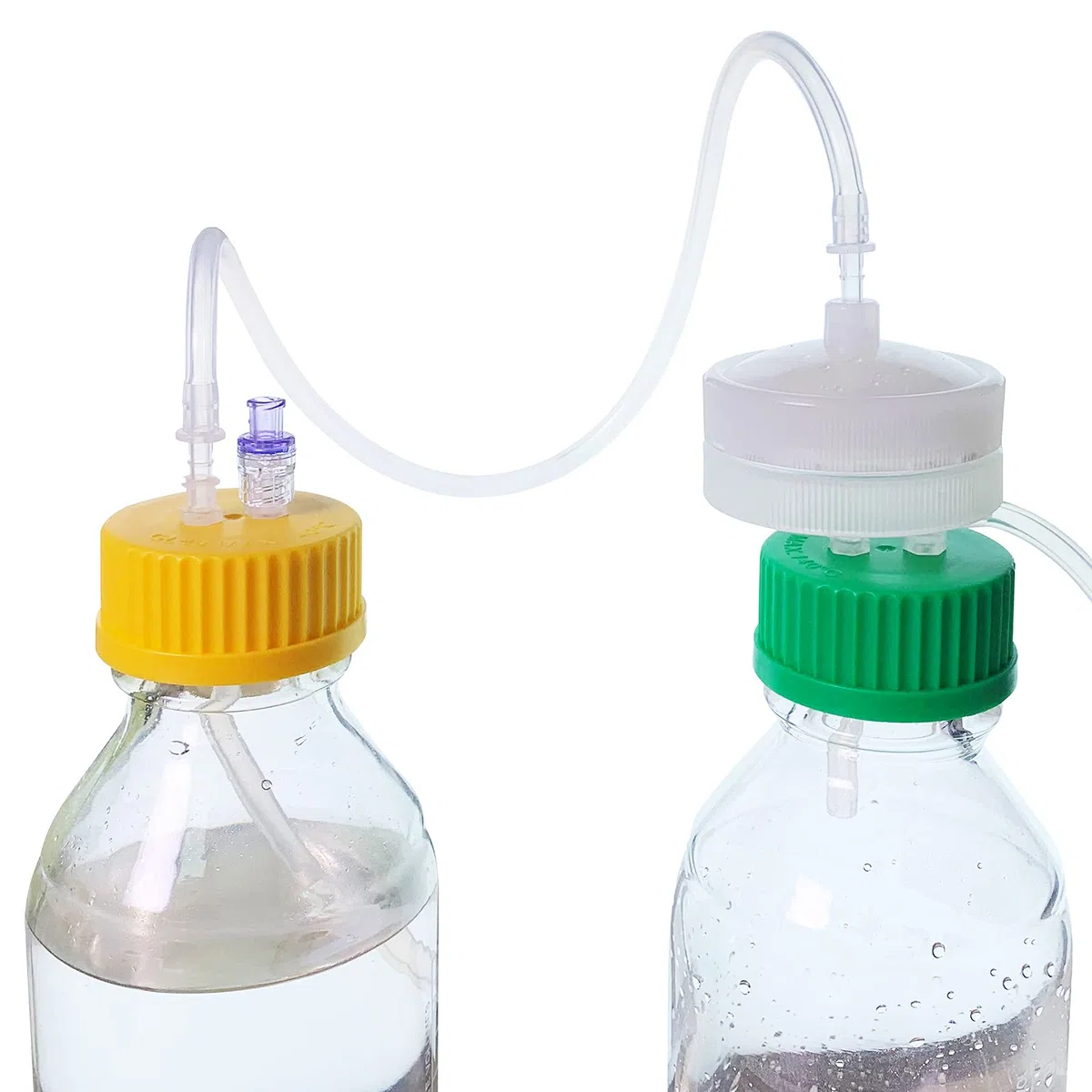 GL45 Tappo per filtro sottovuoto sterile con membrana PES/MCE, filtro sottovuoto con tappo per bottiglie GL45
