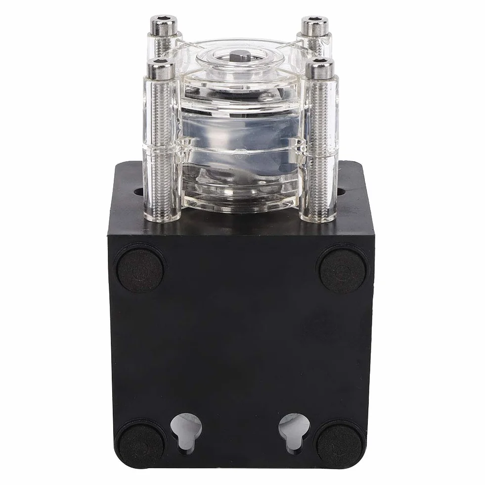 Peristaltic Pump,500mL/min Dosing Pump Large Peristaltic Pump, Large with Transparent PC Head (24V)