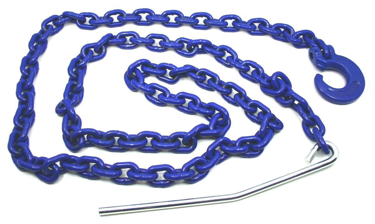 Joma-Tech | Collana girocollo Basic, con ago e gancio, rotonda, 8 mm, 2,5 m, G100