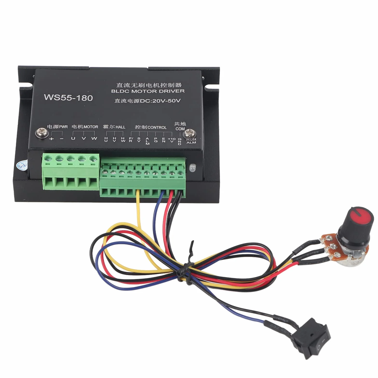 Controller Driver Motore Bldc Ws55 180 Senza Sensori Hall 240 Volt Azionamento Mandrino Cnc Per Applicazioni Su Utensili Elettrici Rettificatrici E Ventilatori