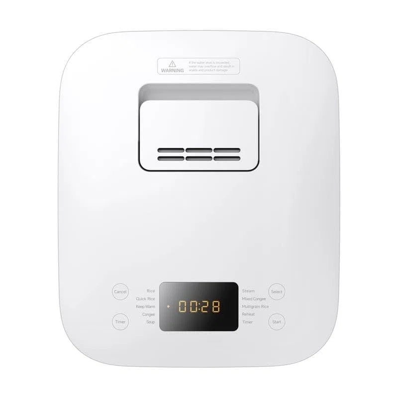 Xiaomi Multifunctional Rice Cooker, Cottura ad Alta Potenza di Riso, Capacità di 4 litri, 10 programmi incorporati, Bianco