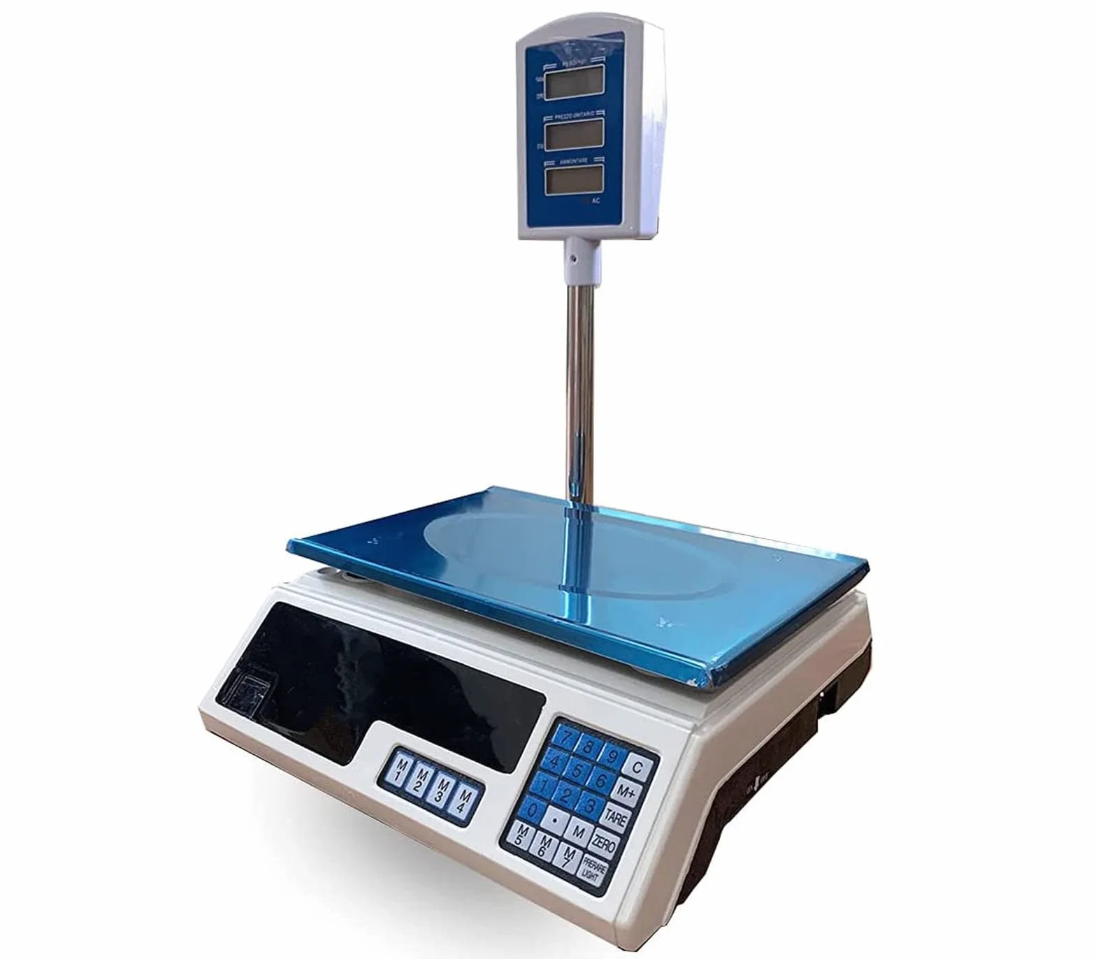 BES 13180 Bilancia Digitale Elettronica, Braccio 40 Kg, Display Elettronico, Fronte Retro