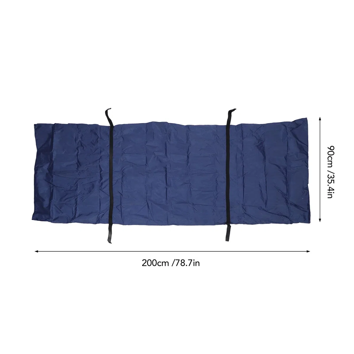 Barella per Sacca per Cadaveri, Sacca per Cadaveri di Emergenza con 4 Manici Laterali e Cerniera Centrale, Sacca Porta Cadaveri Impermeabile, Forniture Funebri, Sacca per Cadaveri (200 * 90 cm)