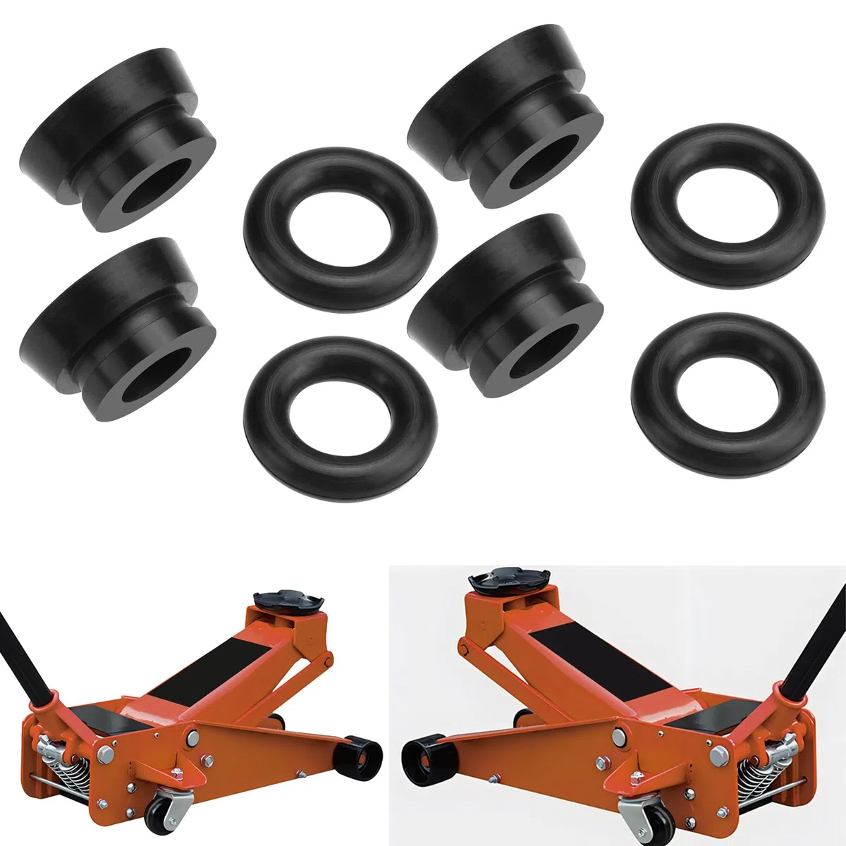 10 Set Nucleo Pompa Da 12 Mm Ciotola In Pelle Vecchio Stile Martinetto Idraulico 2T Kit Anello Di Tenuta Orizzontale Per Tappi Di Riempimento Olio Jack Da 12 Mm Di Diametro