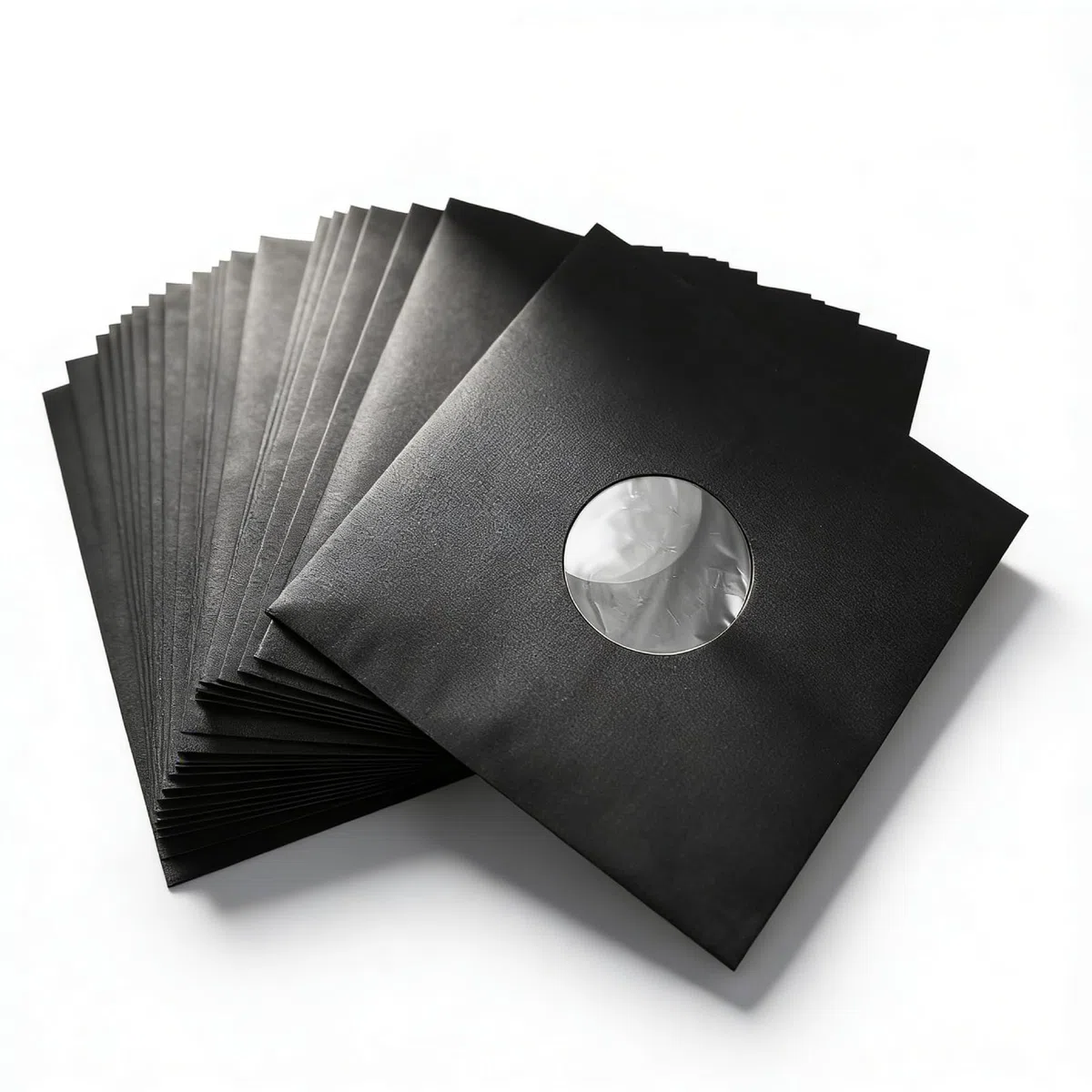 Sacchetti per dischi in vinile, 20 pezzi, buste esterne per dischi in cartone spesso da 12 pollici, 350 g/m², giacca per dischi 33 giri/min, antistatico