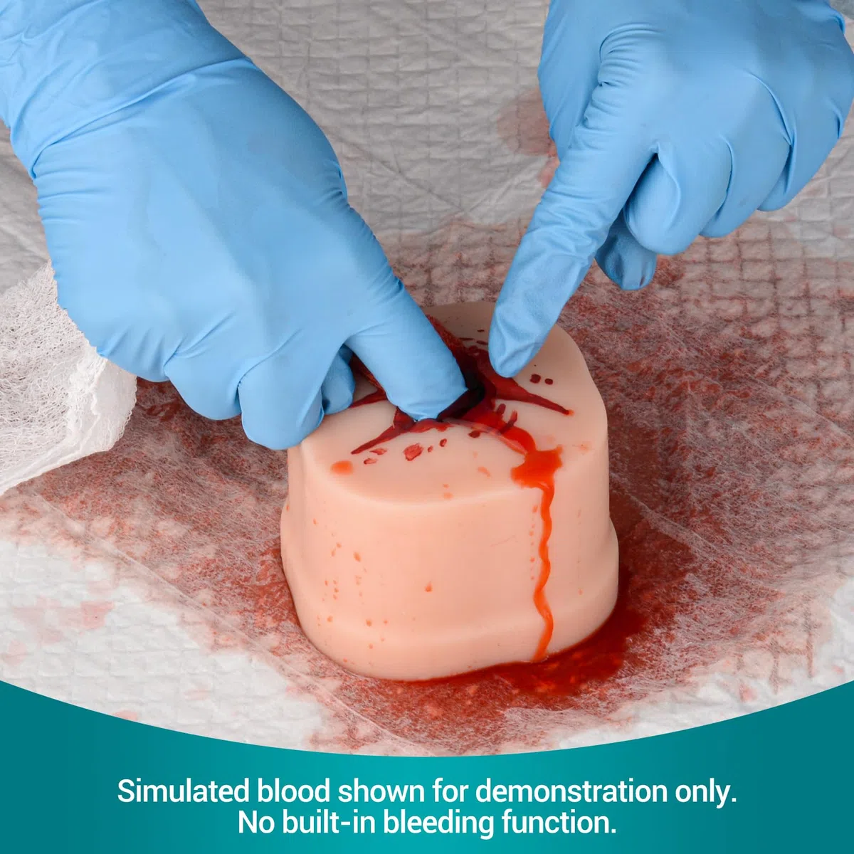 Medarchitect Wound Packing Task Trainer, Bleed Control Tourniquet Trainer, Basic Wound Packing Trainer per la formazione medica