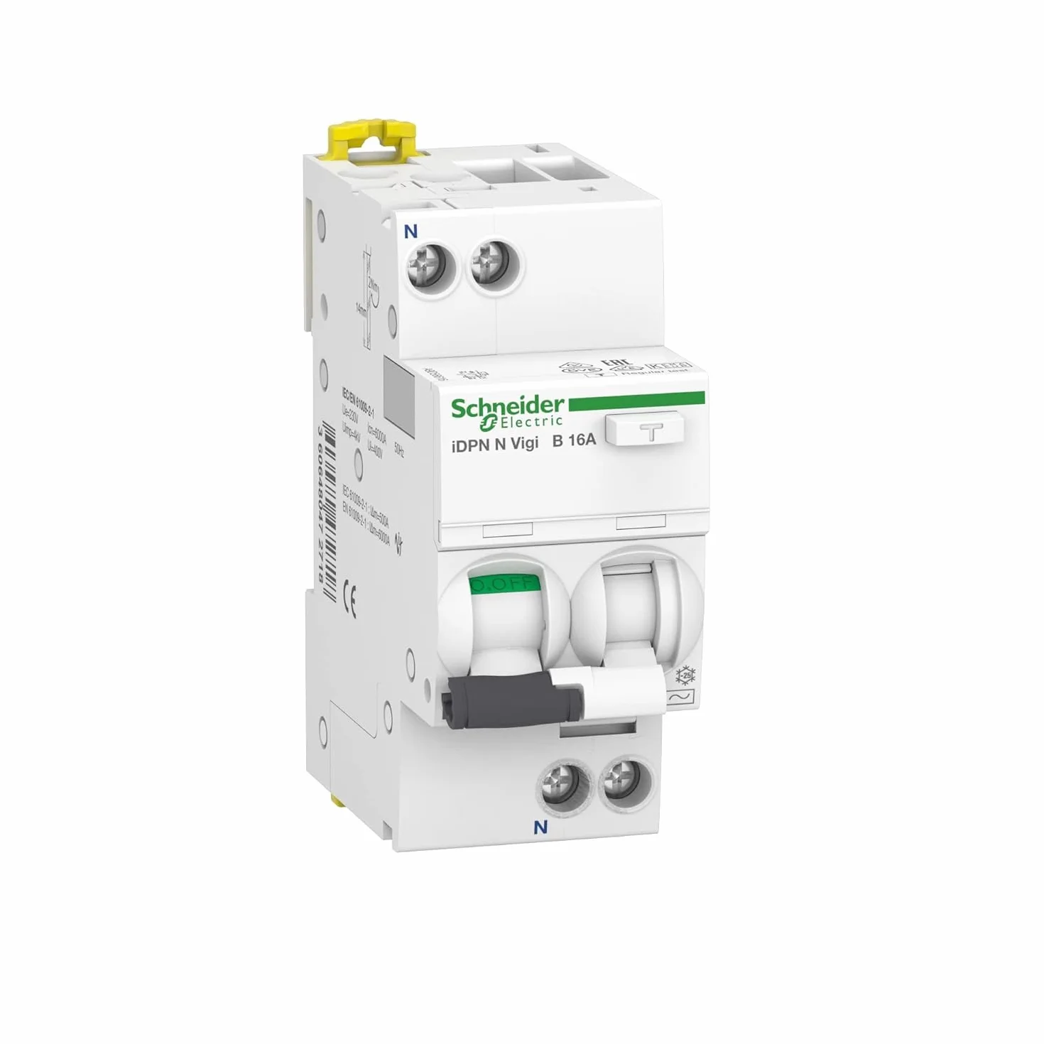 Schneider Electric FI LS IDPN N 1P+N 16A B 30MA Tipo A, A9D56616