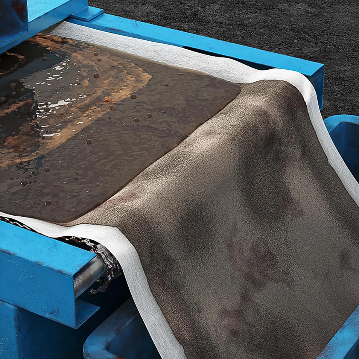 Carta filtrante, carta filtrante industriale, panno filtrante industriale, materiale tessuto non tessuto, adatto per filtrare oli industriali come liquidi di pulizia e liq(Size:50cmX100m（1.64x328 ft）)