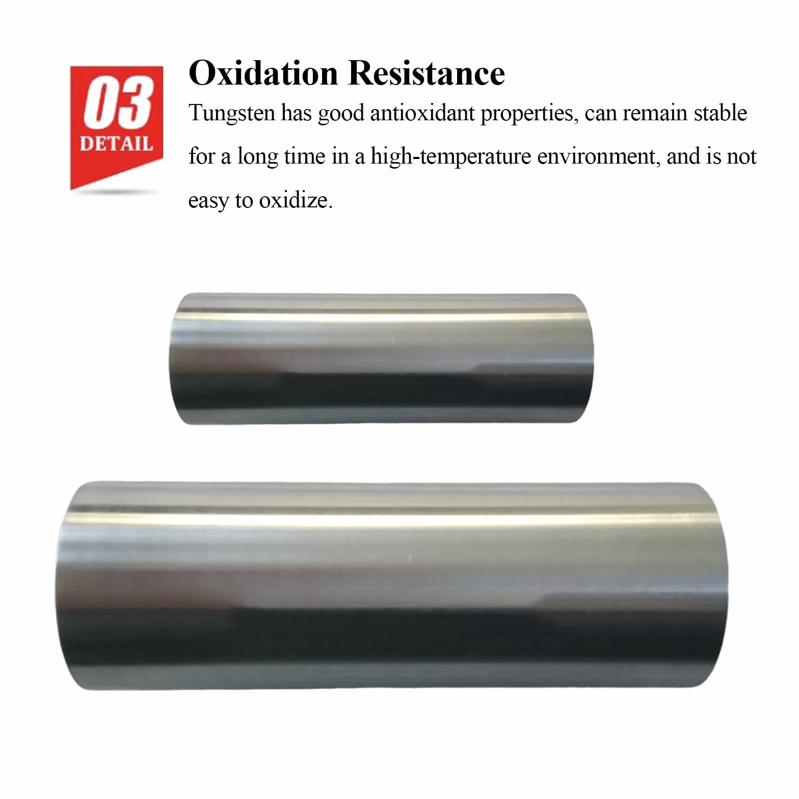 PHasz Diametro Asta di Tungsteno 12-20 Mm Lunghezza 100 Mm, Barra Tonda in Tungsteno Ad Elevata Purezza Materie Prime per La Ricerca Scientifica Industriale,Diameter 12mm