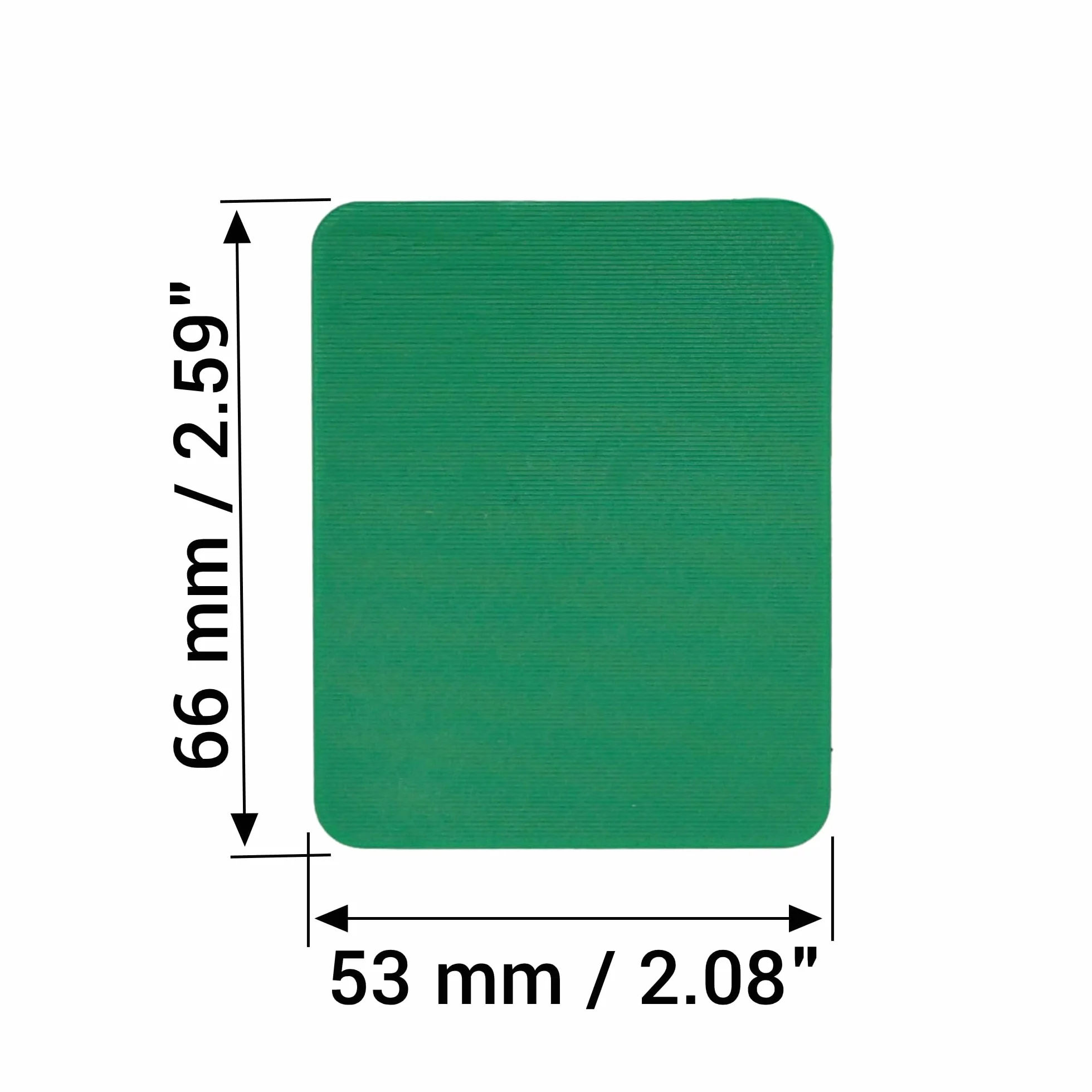 SKIR'CO Spessori piatti in plastica da 5 mm, distanziatori per telaio 53 x 66 mm, distanziatori di livellamento solidi, distanziatori per porte e finestre