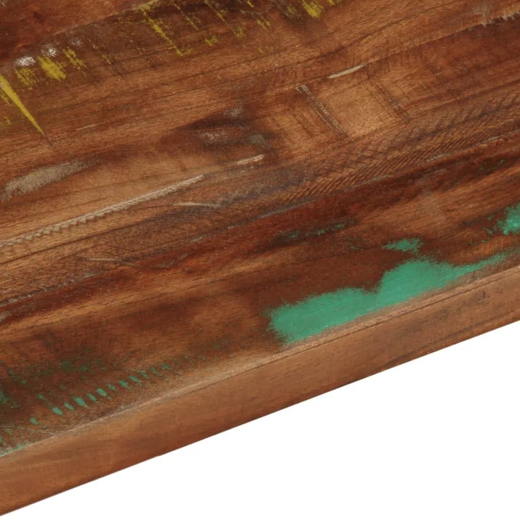 vidaXL Piano Tavolo 140x60x3,8 cm Rettangolare in Massello di Recupero, Piano per Tavolo Rettangolare, Piano Tavolo in Legno, Piano per Tavolo da Pranzo