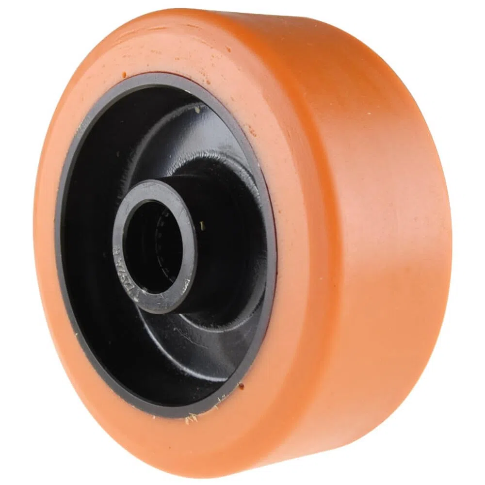 JAZGOT Ruota motrice 140x55 mm per transpallet EPT15H, mozzo in acciaio, materiale del battistrada - vulkollan