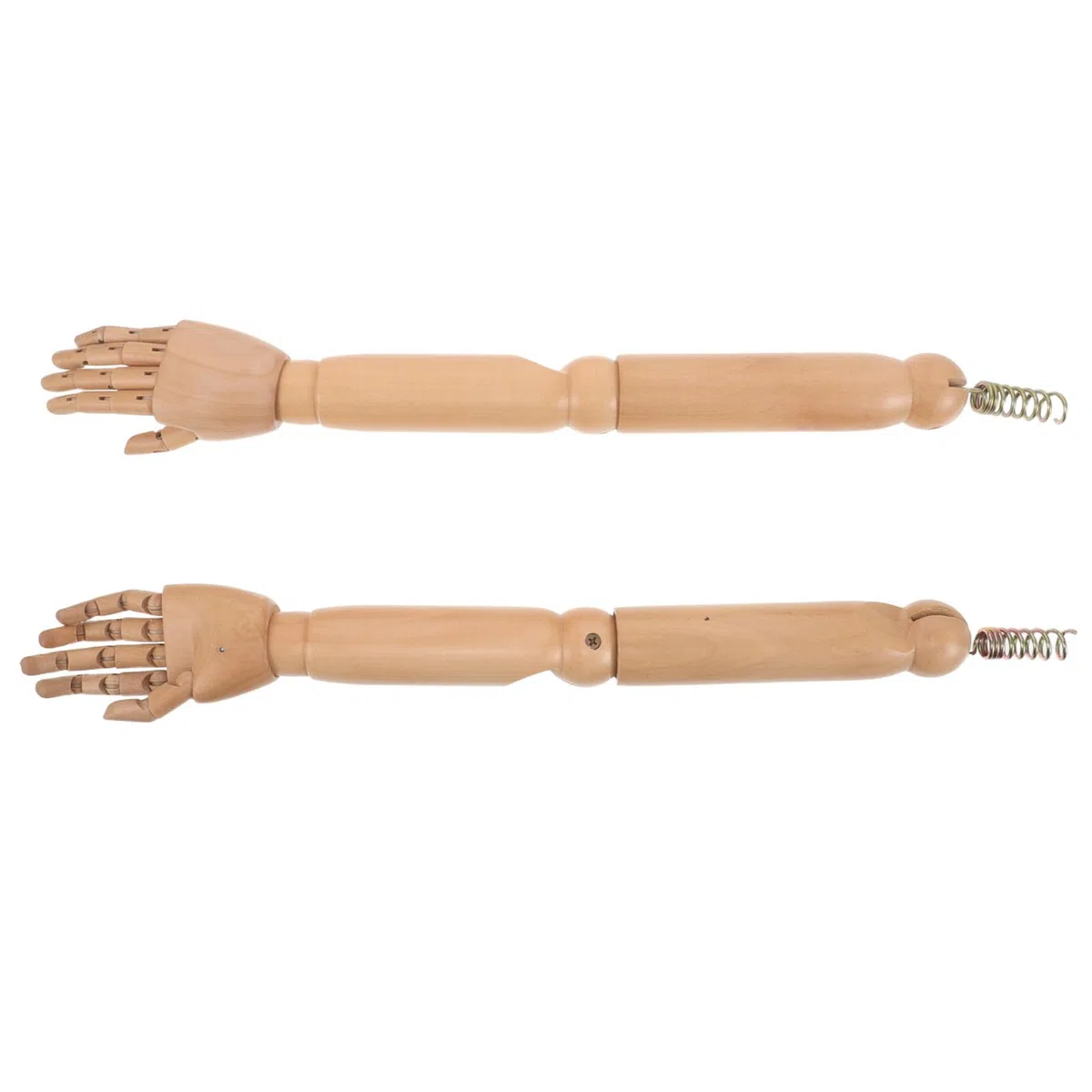 MAGICLULU 1 Paio di Braccia di manichino Che mostrano Accessori per manichini, Braccia Maschili e Femminili Adulte Adatte per Modelli di Esposizione di Abbigliamento, Accessori protesici, Marrone