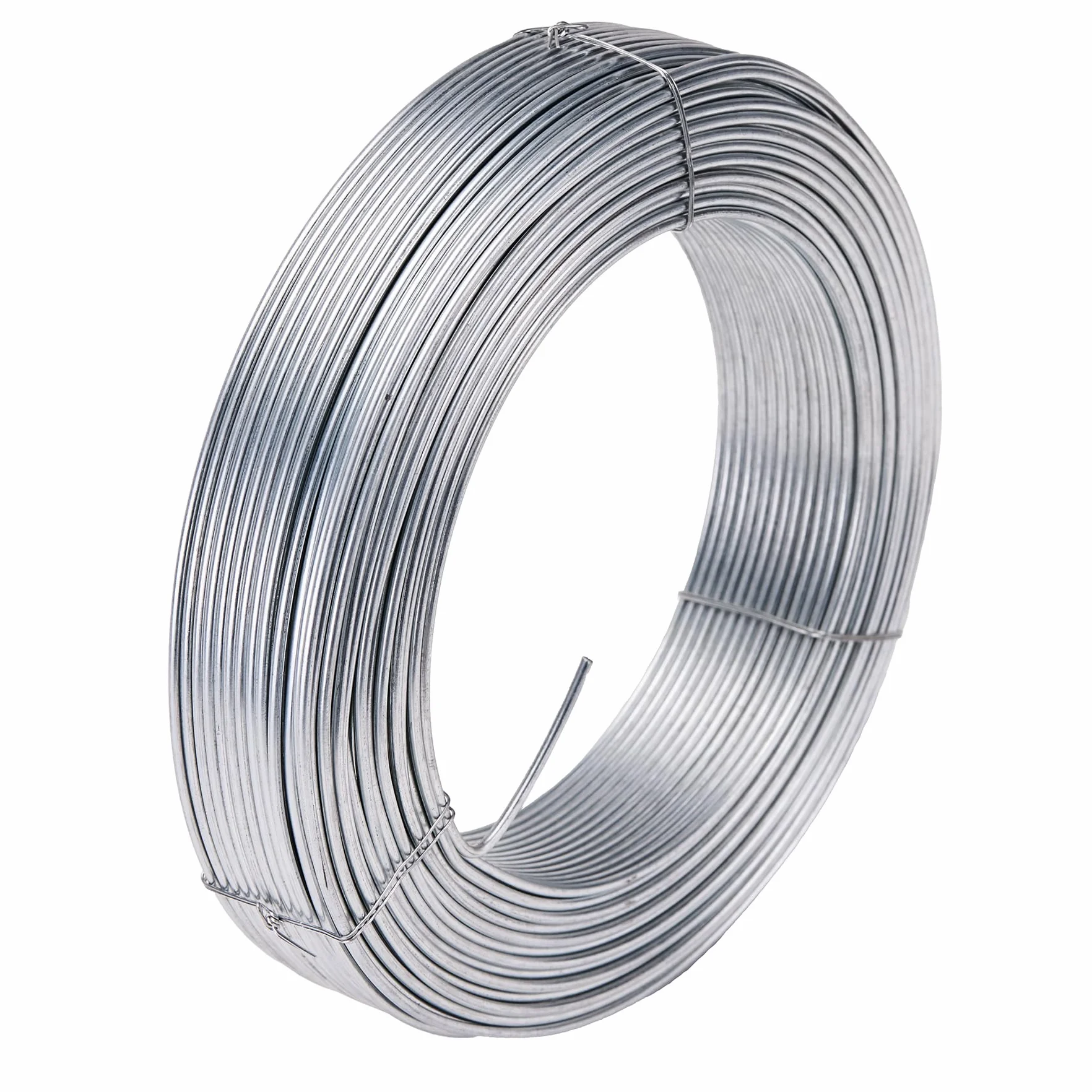 LA CORDELINE Filo di tensione in acciaio zincato, 2,7 mm x 100 m, per giardino, recinzione