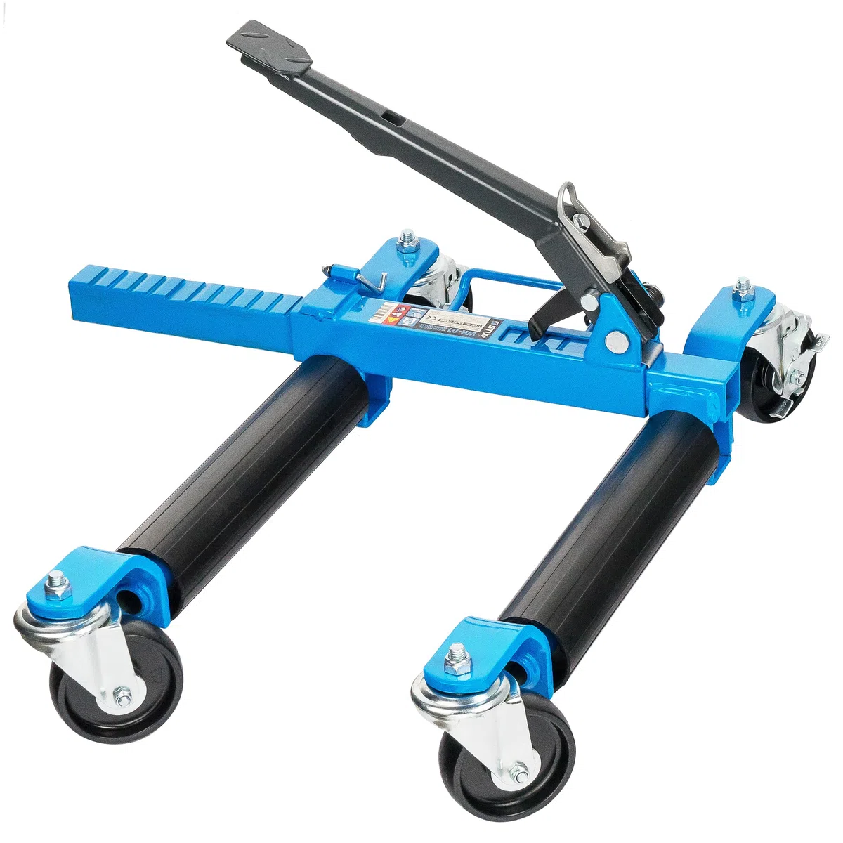 Stix WR-01-1x - Sollevatore meccanico per auto con capacità di carico 680 kg - Sollevatore per auto fino a 330 mm di larghezza pneumatici - per officina e garage