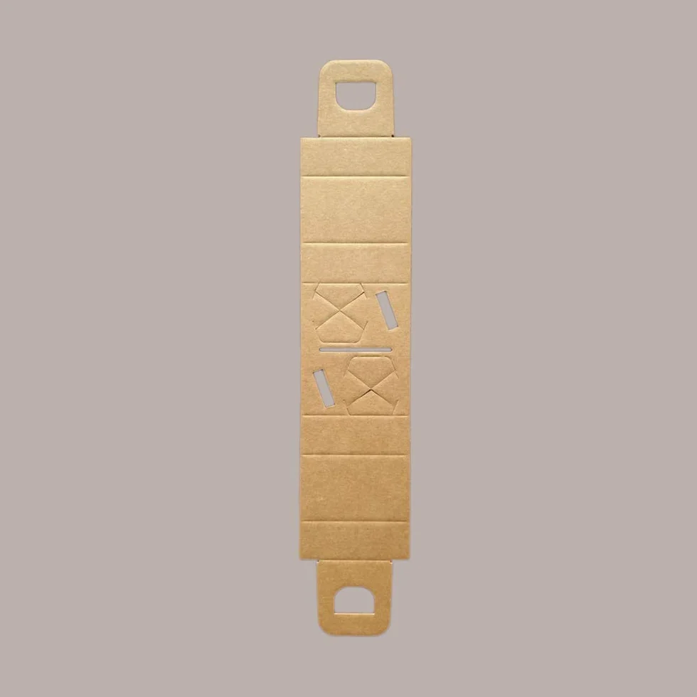 Lucgel Cestino Porta 2 Bicchieri Asporto Caffè Cappuccino in Carta Avana 15x12,5H5 cm 100 pezzi