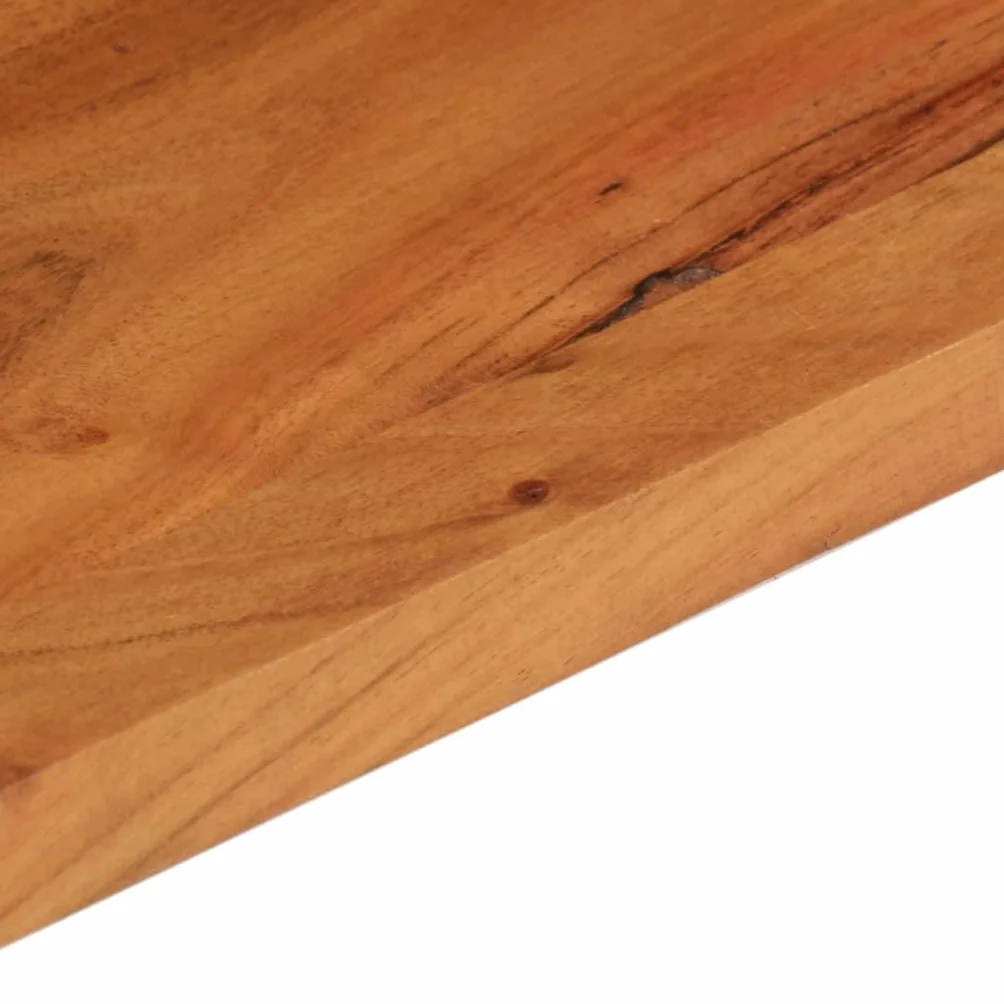 vidaXL Piano Tavolo 90x50x3,8 cm Rettangolare Legno Massello Acacia, piano per tavolo rettangolare, piano tavolo in legno, piano per tavolo da pranzo