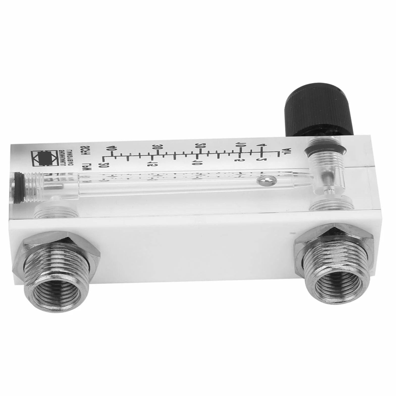 Flussometro a gas regolabile LZM-6T Ottone BSP 1/4" 2-20LPM 4-40SCFH
