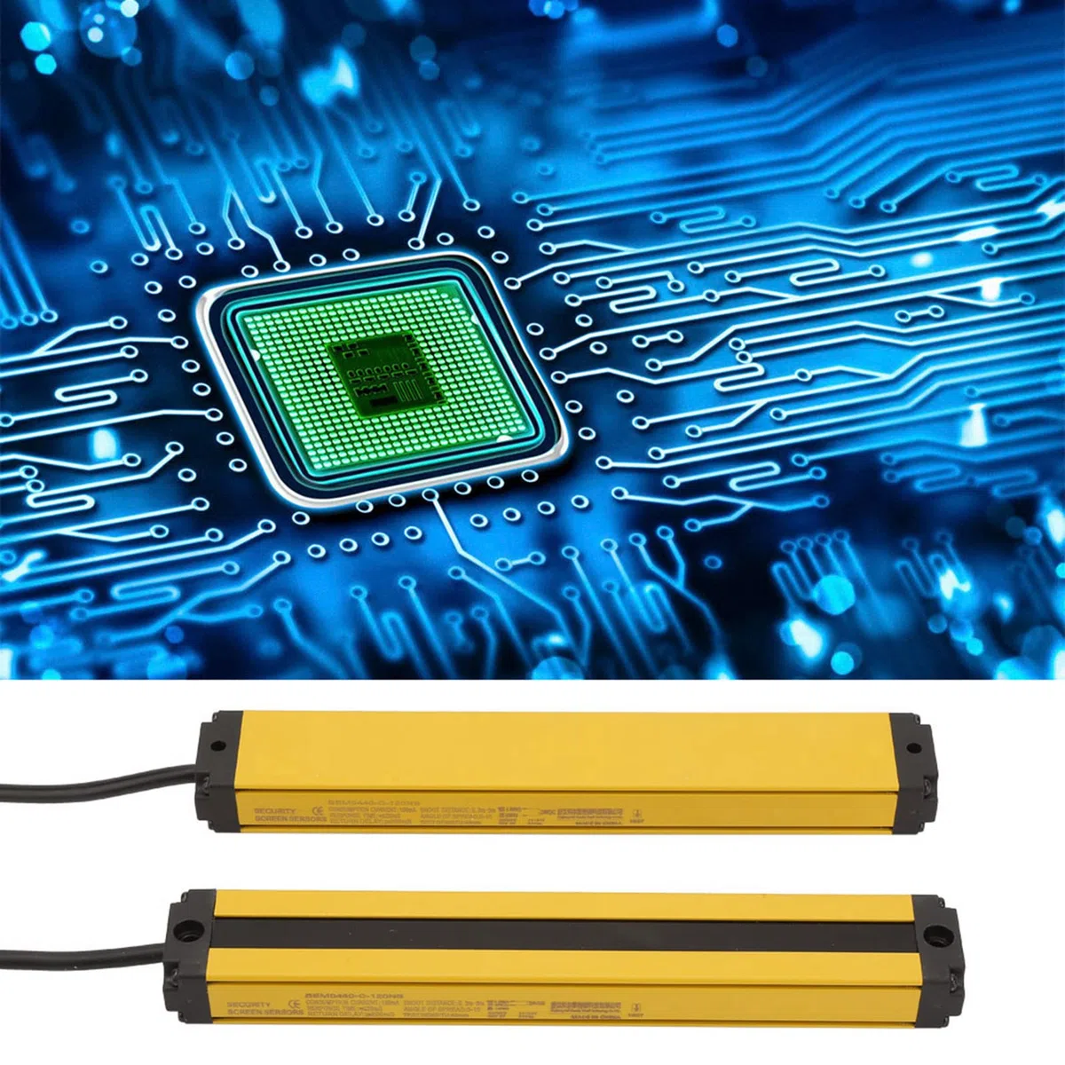 Apparecchiature di Automazione, Interruttore Sensore Barriera Fotoelettrica Dispositivo di Sicurezza Dispositivo di Sicurezza Sensore Schermo Luminoso di Sicurezza DC10-30V,