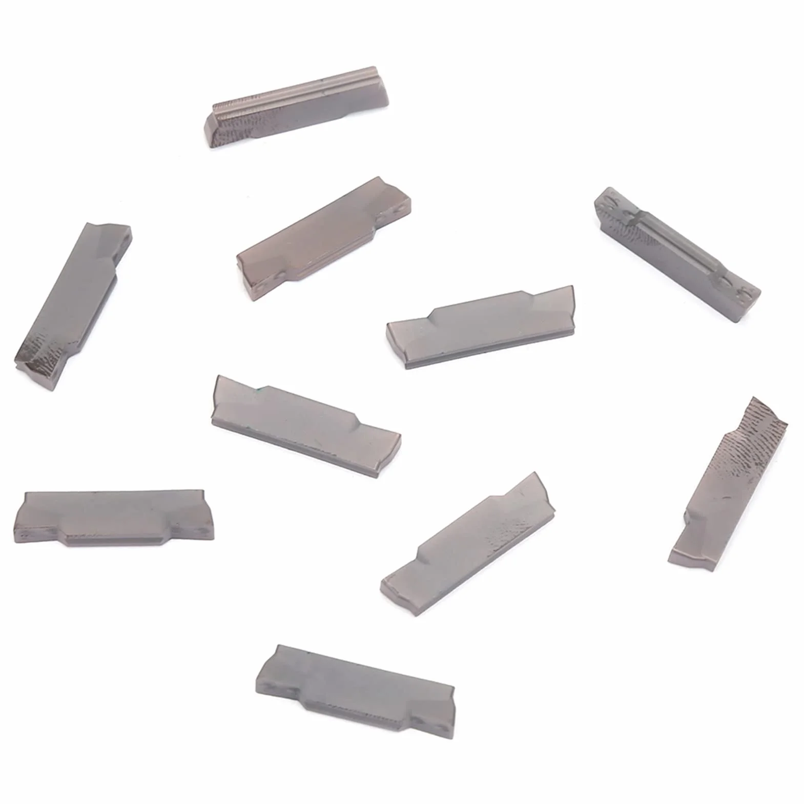 Akozon utensile troncatore per tornio + Tool ehr1212-3 Portautensili di tornitura scanalati e scanalati separati, portautensili CNC con 10 lame Accessori di ricambio mn300 Sostituzione