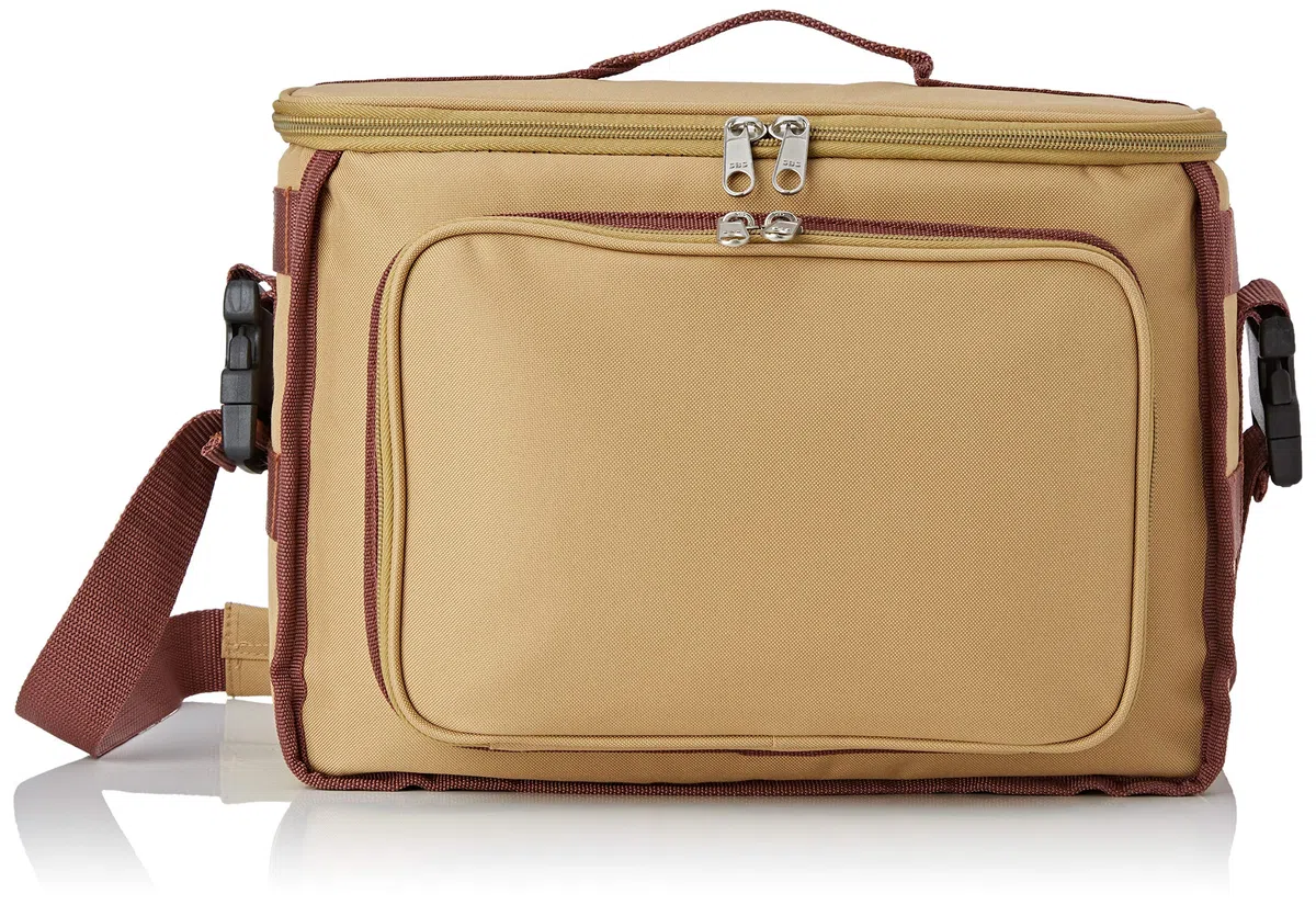Gima - Borsa Medica Utility Vuota per Personale Sanitario, Porta Strumenti Medici e Medicinali, Poliestere Impermeabile, Divisori, Tasche, Elastici, Borsetta staccabile, Beige, Misura 36x22xh 25 cm