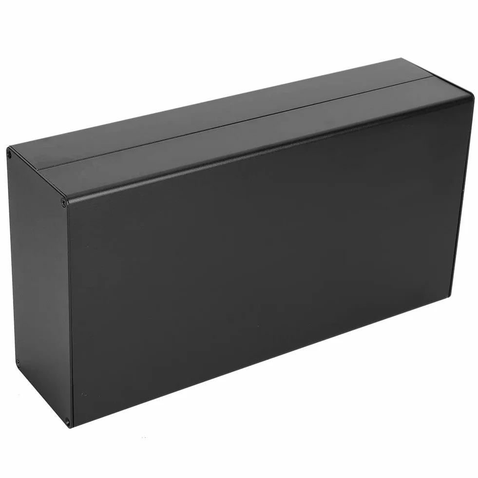Custodia a corpo diviso per custodia per scatola di progetto elettronica in alluminio, scatola di giunzione per PCB Dissipazione del calore per accessori elettrici per GPRS