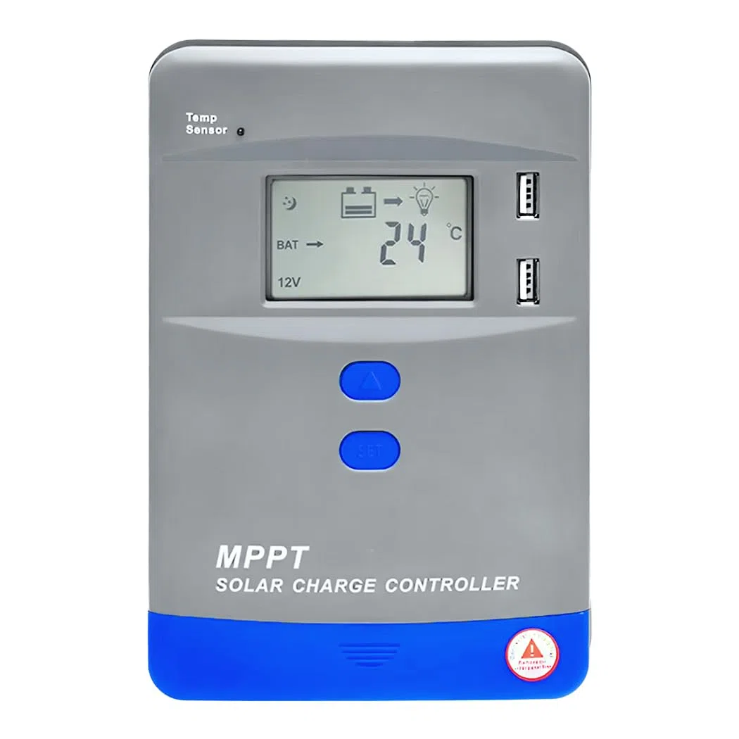 Y&H Regolatore di carica pannello solare MPPT 40A 12V 24V per pannello solare max 75V fino a 520W 1040W per la ricarica di batterie AGM, Gel, Flooded e al litio,LiFePO4