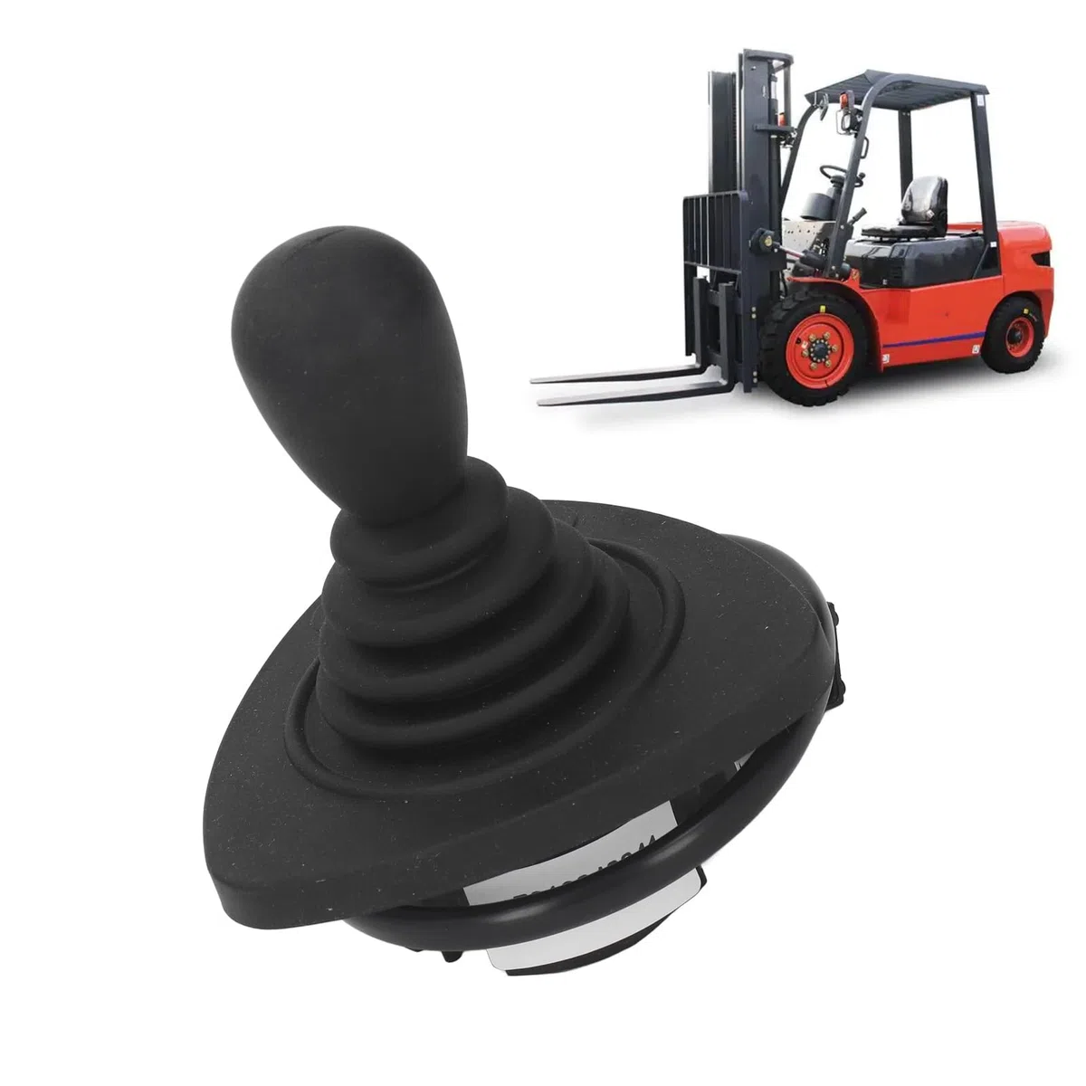 Joystick Idraulico in Materiale di Acciaio Legato, Joystick di Controllo Cavo con Valvola Remota a 360 Gradi per Carrello Elevatore, Trattore, Caricatore di Trattori