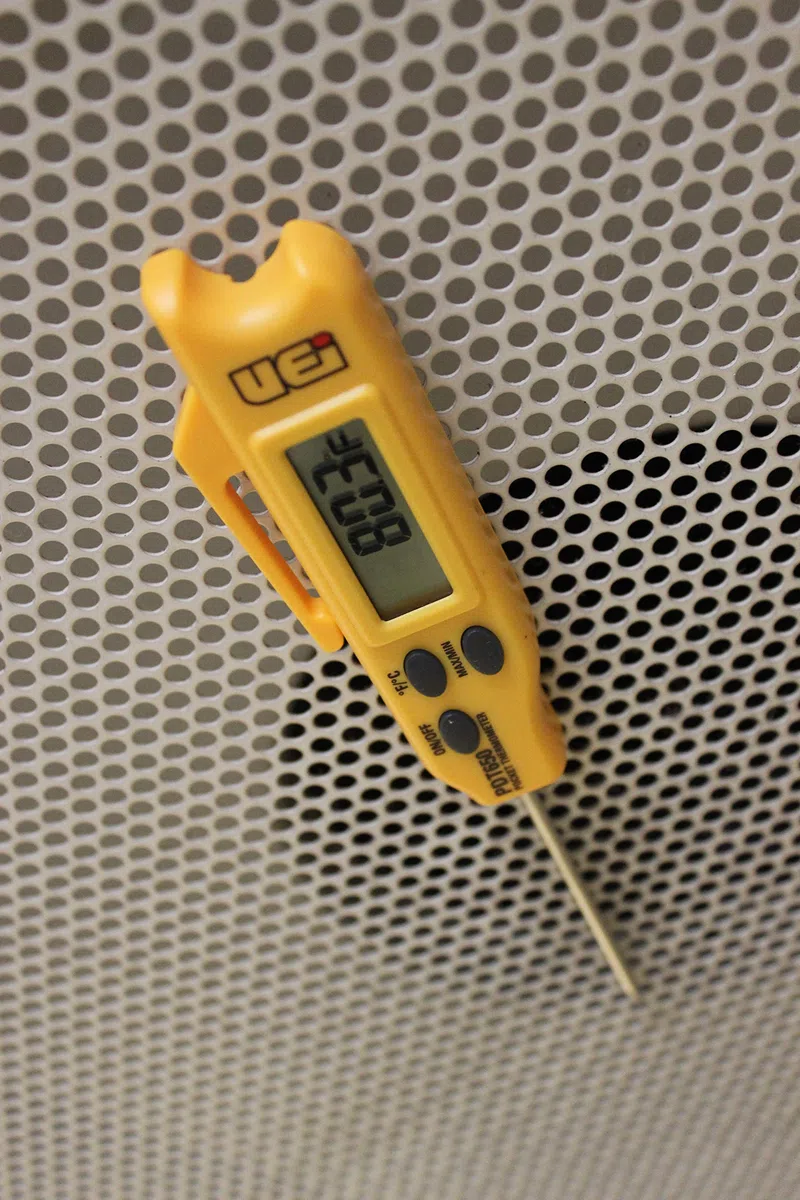 UEi Test Instruments PDT650 Termometro digitale tascabile pieghevole, giallo