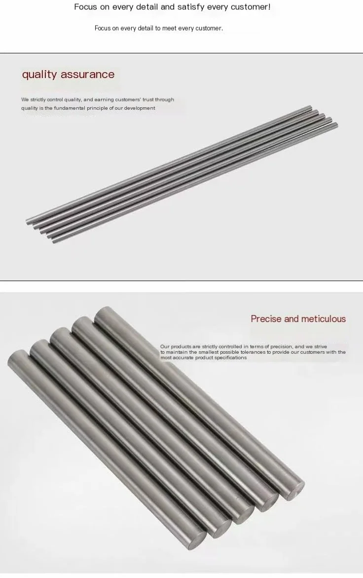 Barra di tungsteno ad alta purezza (W≥99,95%) - Barra di elettrodi di precisione for uso industriale e di laboratorio(Dia5.0mm*100mm)