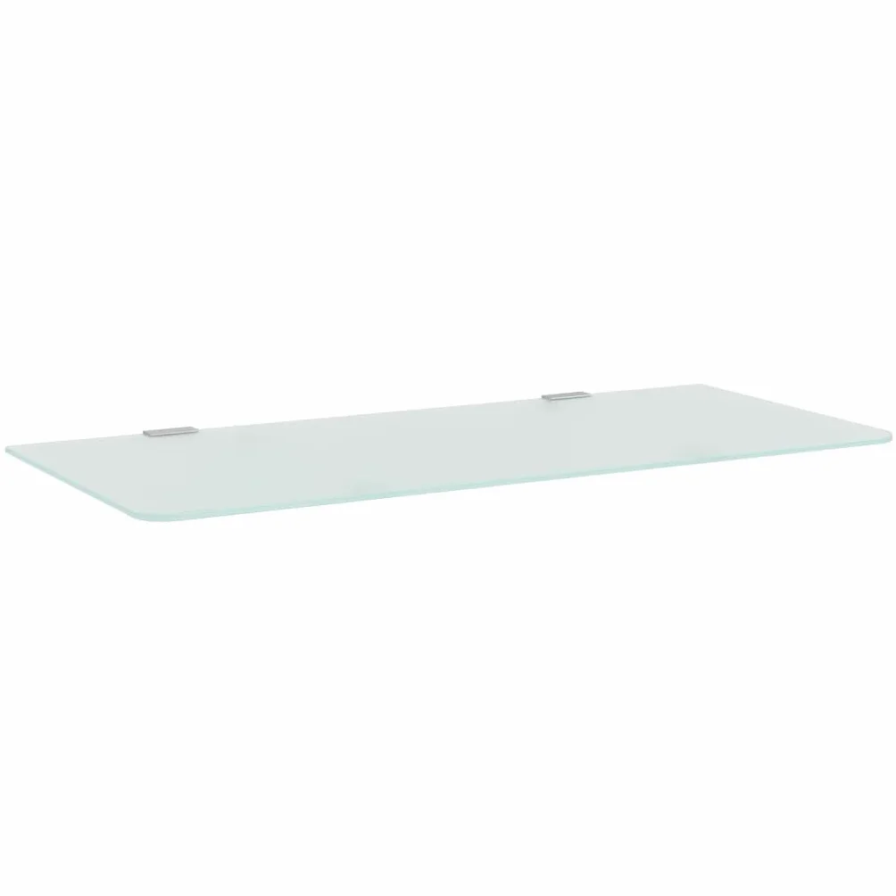 vidaXL Schermo Orinatoio a Parete per Privacy Vetro Temperato Grezzo 90x40 cm