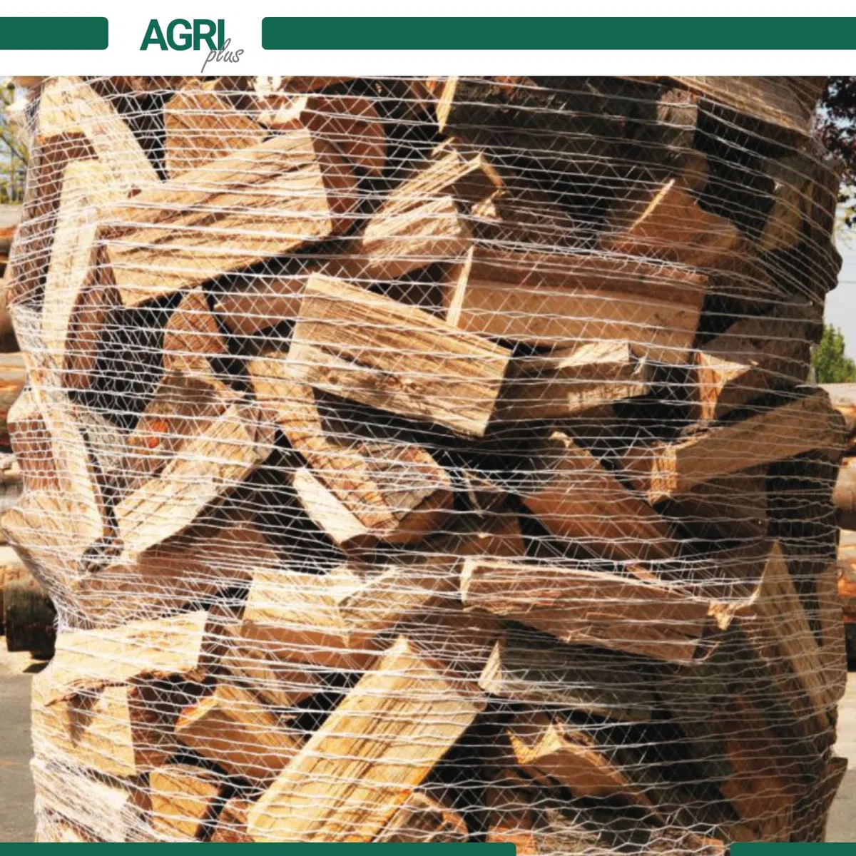 AGRI plus Rete di avvolgimento per pallet | 0,5 m x 1000 m | 1 rotolo | rete bianca | nucleo 76 mm | rete antistrappo e flessibile per pallet