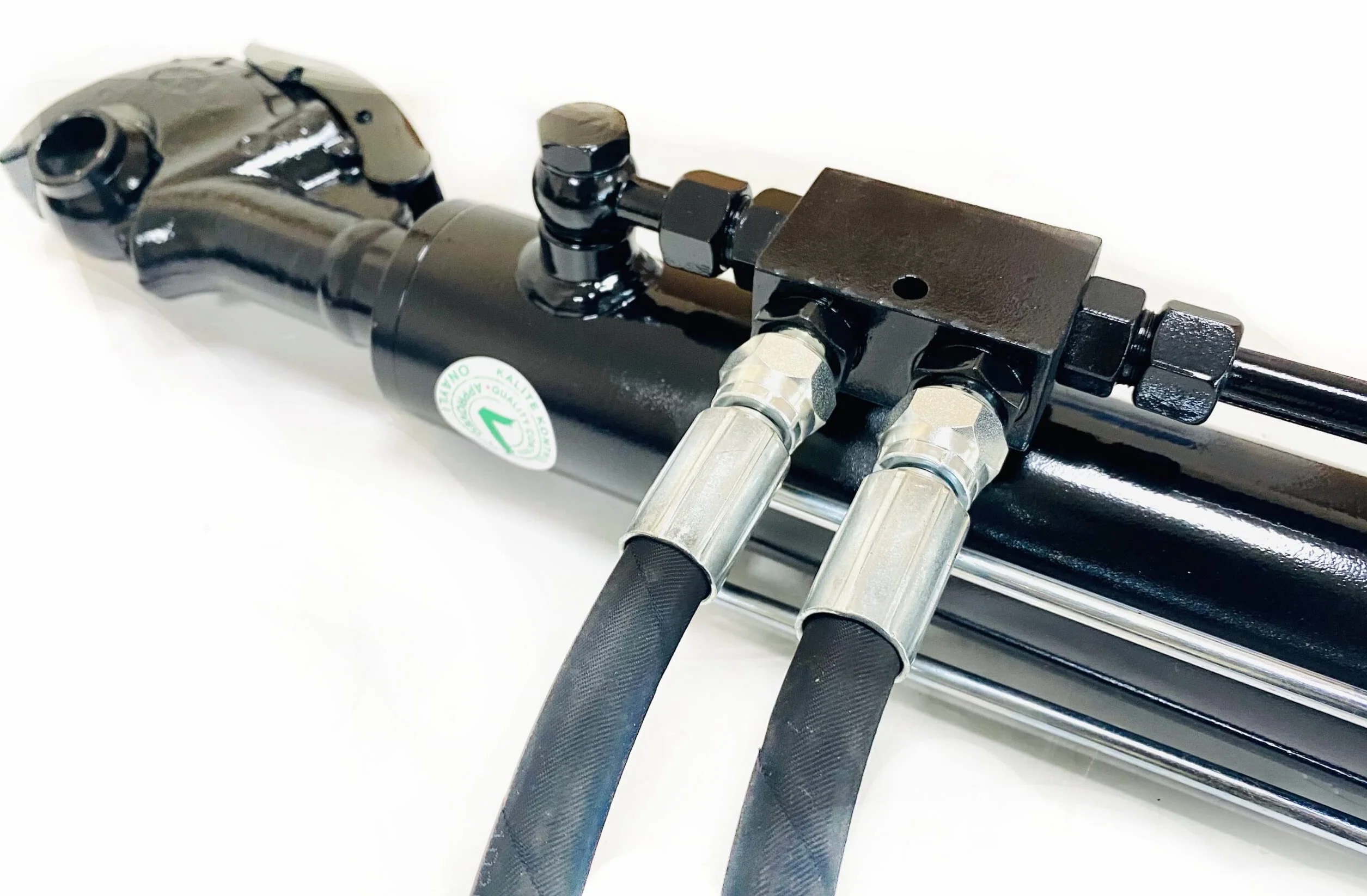Terzo punto idraulico CAT 2-2 600-855mm completo di tubi e nippli