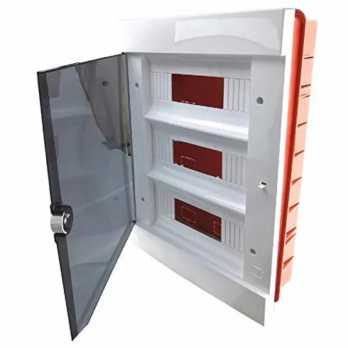 Quadro elettrico centralino 36 moduli DIN box incasso oppure superficie scatola IP40 interruttori modulari (Incasso)