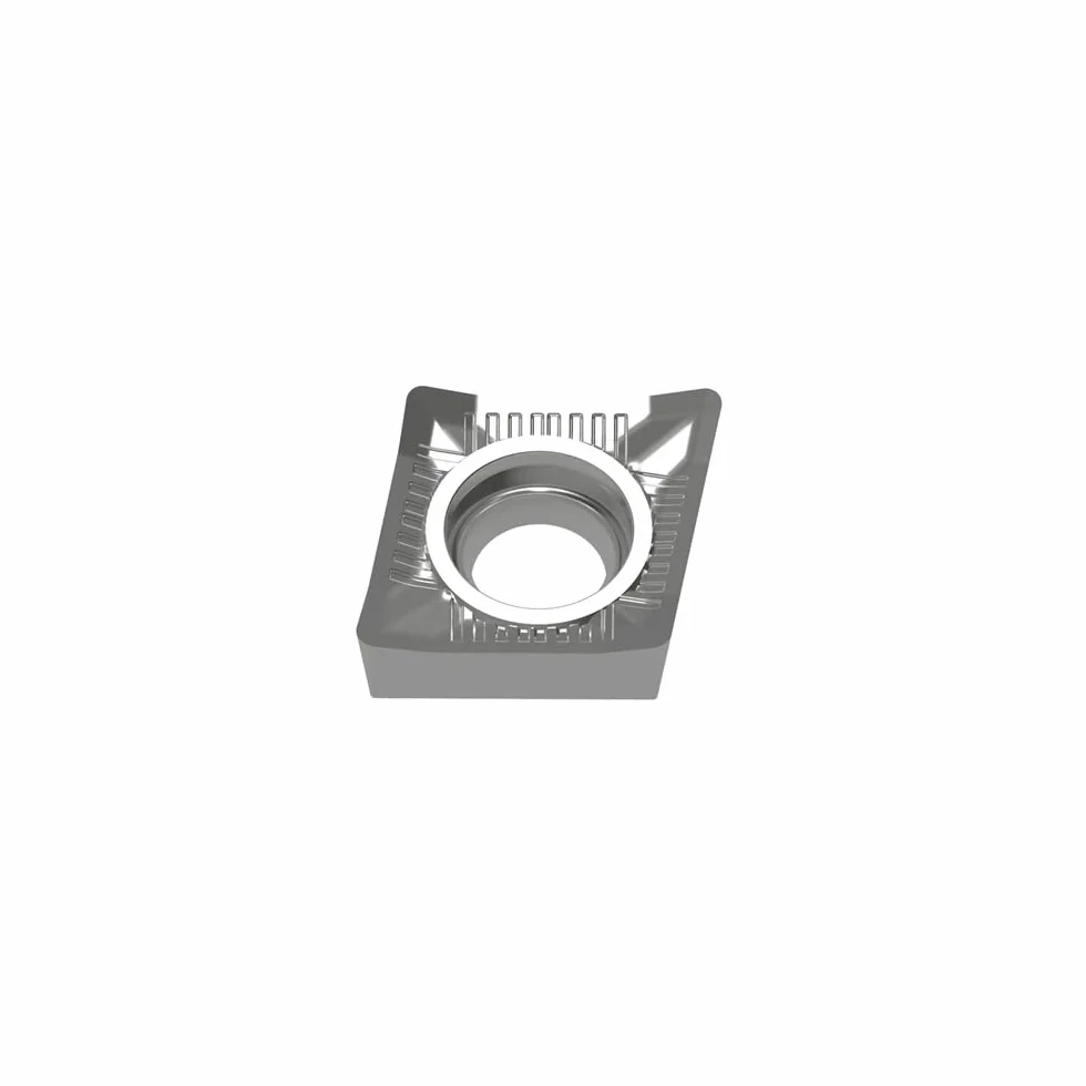 Inserti CCGT09T304 per Alluminio, Legno e Metalli Non Ferrosi, Piastre HM 10 pezzi