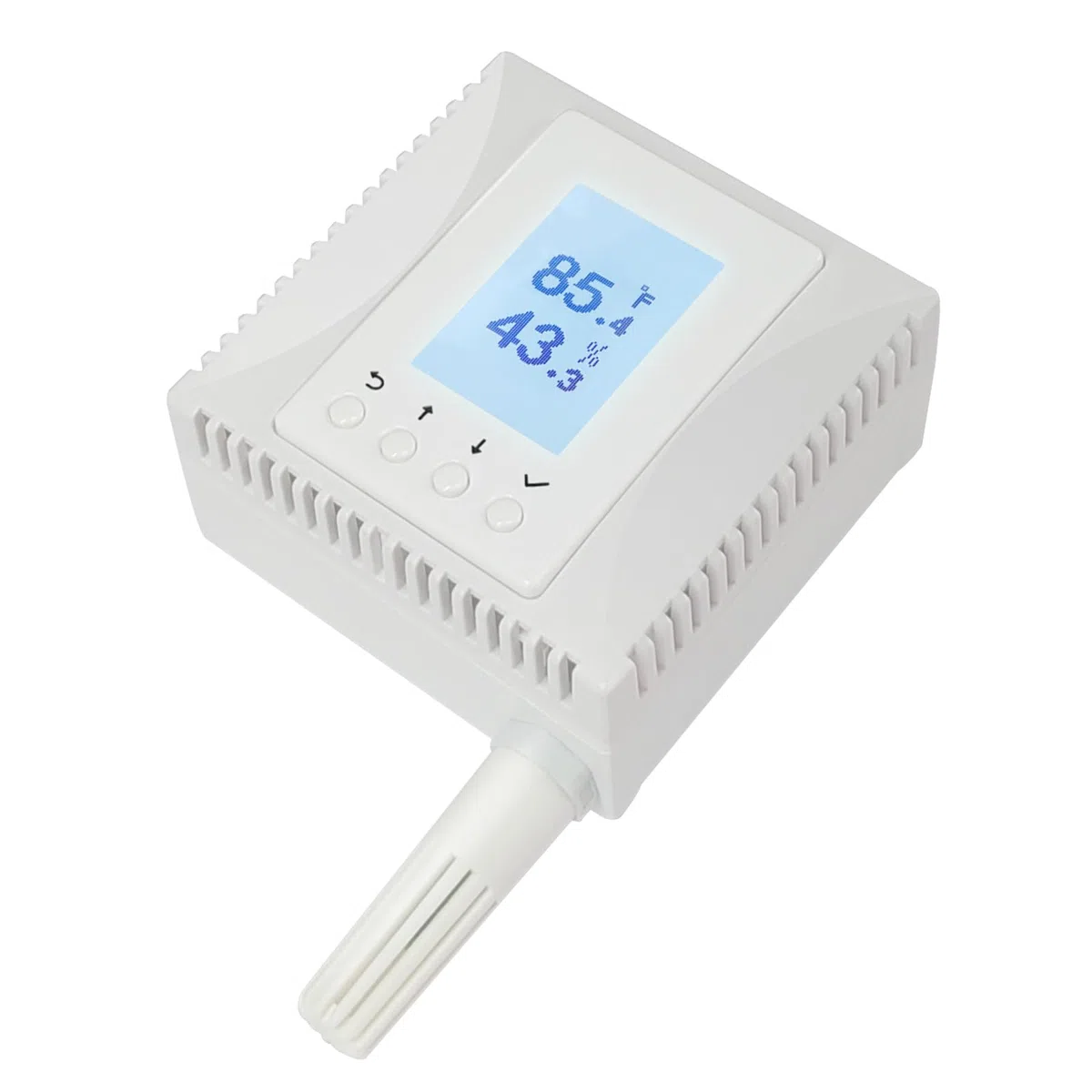 Sensore di Temperatura Umidità di Rete con PoE MONIGEAR - Monitor IoT, Supporto Protocolli MQTT, BACnet, SNMP, Modbus TCP, Integrazione AWS Azure Tuya Cloud