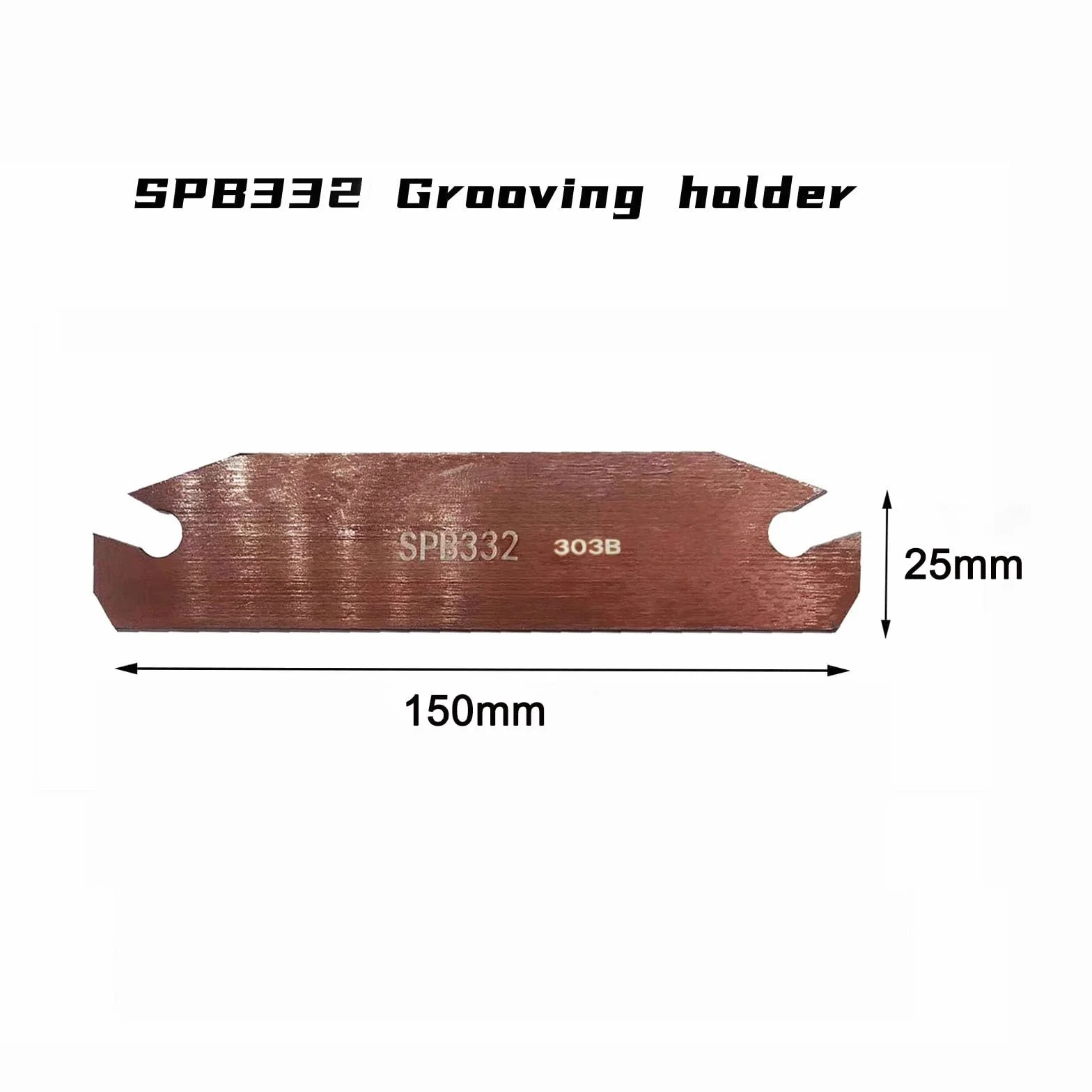 SPB332/SPB32-3 Utensili per tagliare scanalature 12 inserti in metallo duro 3mm SP300 ZQMX3N11-1E