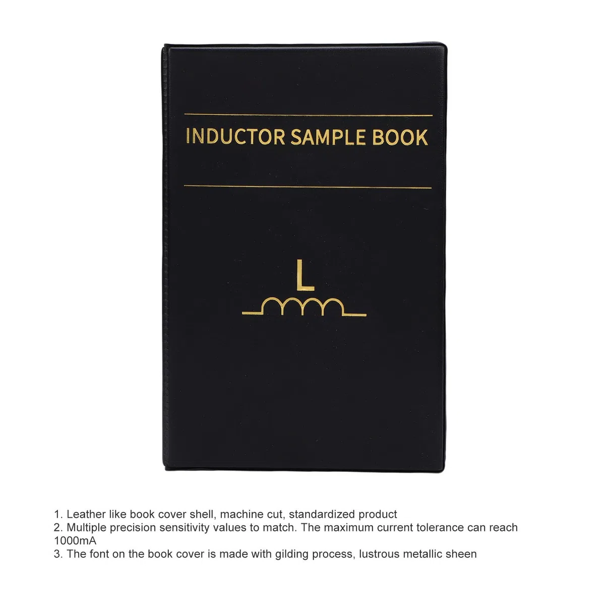 Zunate 0402 Libro Campioni di Induttori SMD, Kit di Assortimento di Induttori in Chip Multistrato con Etichette dei Parametri, per Studenti di Ingegneria, Insegnamento di Riparazione
