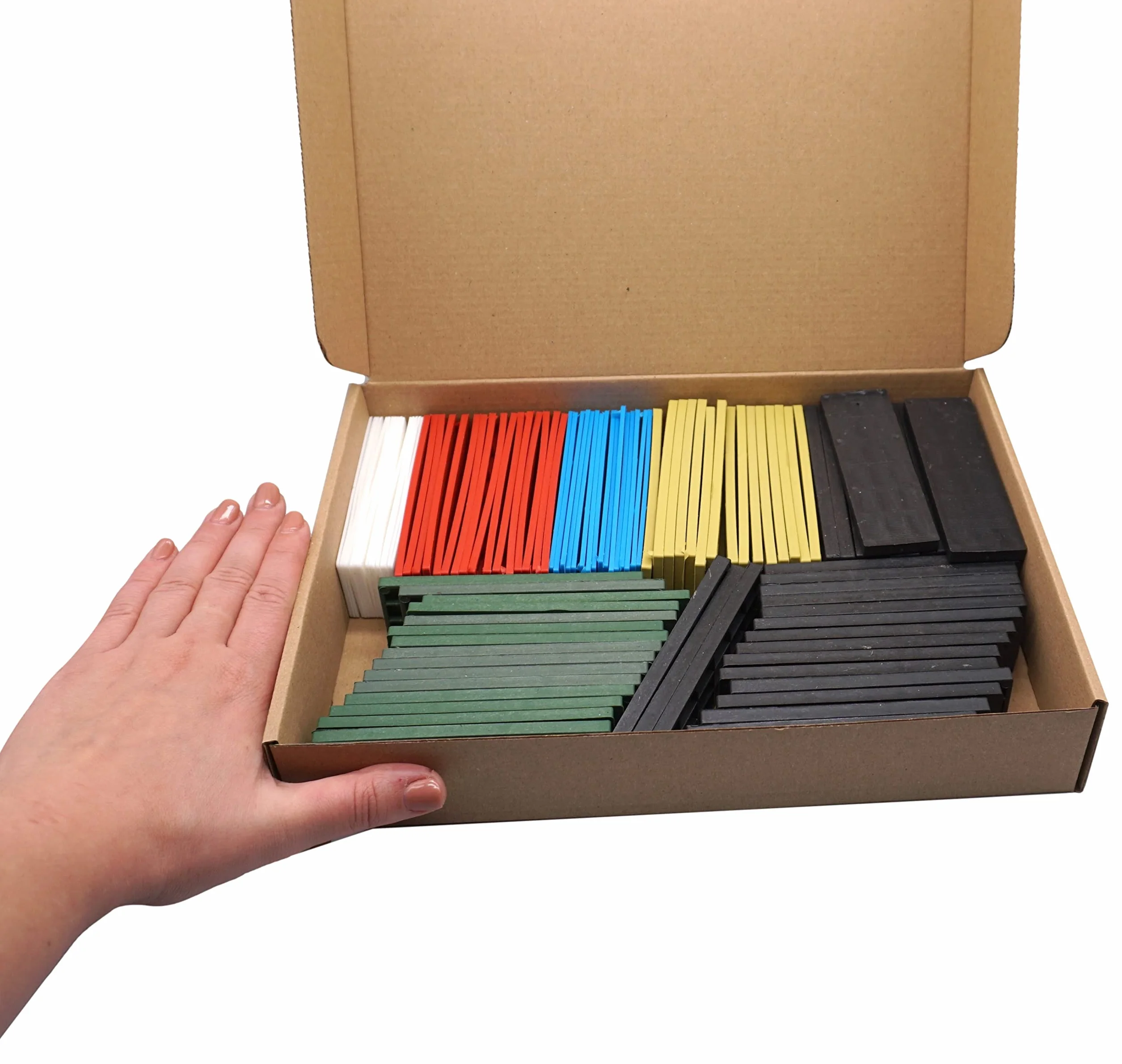 SKIR'CO Spessori piatti in plastica da 1 a 6 mm, imballatori per vetri, distanziali per telaio, imballatori per porte e finestre (Mix 2)