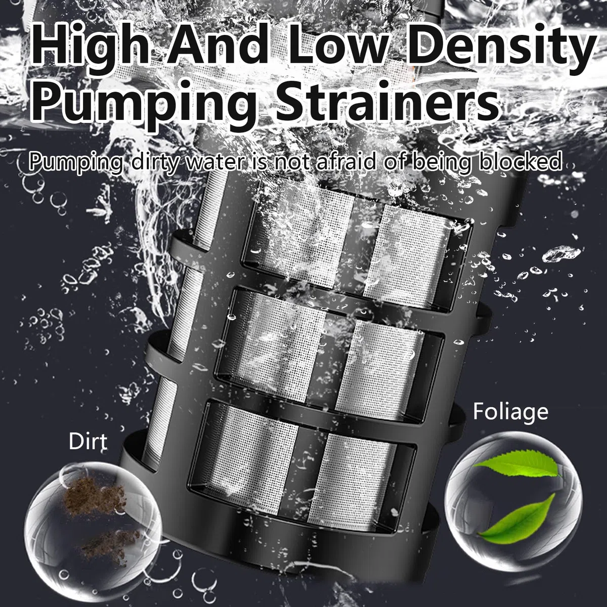 Pompa Dell'acqua, Pompa Giardino, Pompa Autoadescante Portatile con Tubo 10M Tubo Ingresso Dell'acqua 3M, Pompa Acqua a Batteria con 2 Batteria, per Giardino, Vasca Idromassaggio, Serbatoio, Piscina