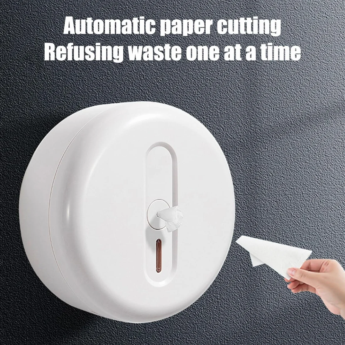 Dispenser carta igienica a parete mini rotolo jumbo non perforato