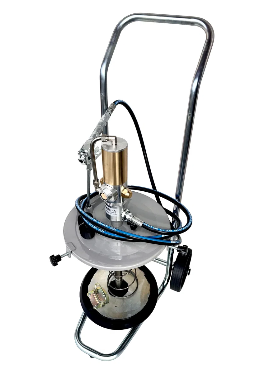 Ingrassatore Pneumatico per fusti 18-25 kg Made in Italy
