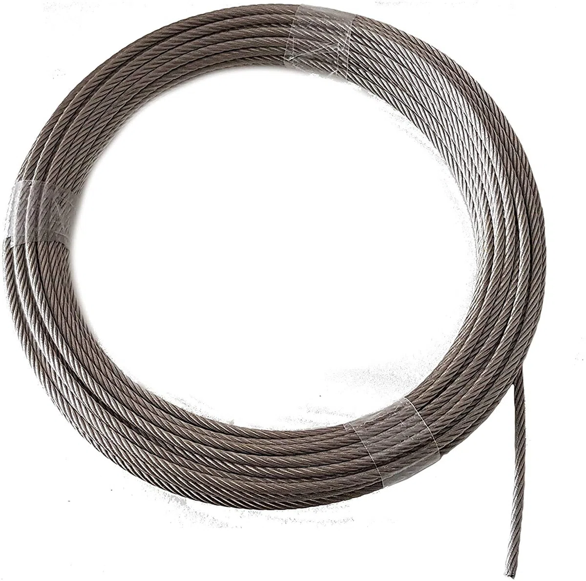 Fune metallica da 6 mm, 15 m, in acciaio inox 7X19 EN 1.4401, morbida, A4 NIRO, Nirosta