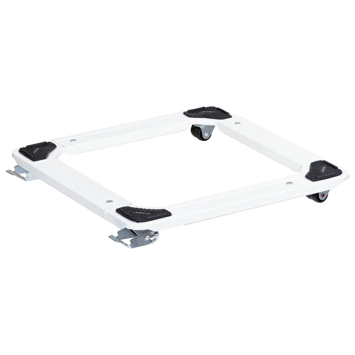 WAGNER Carrello da trasporto MM 1192 I 42-60 cm I superficie di carico regolabile in misura - per il trasporto di merci di diverse dimensioni I portata 150 kg I 2 freni I carico protetto - 20119201