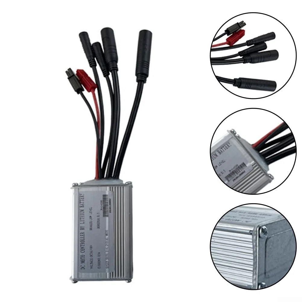 E-bike Controller, JN 15A Impermeabile Controller 36V/48V 250W/350W Brushless Hub Motore Per E-bike